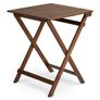 Elanora Outdoor Folding Cafe Table - Dark Acacia
