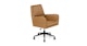 Elso Charme Tan Office Chair - Gallery View 3 of 11.