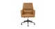 Elso Charme Tan Office Chair - Gallery View 1 of 11.