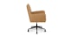 Elso Charme Tan Office Chair - Gallery View 4 of 11.