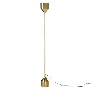 Barbell Floor Lamp - Brass
