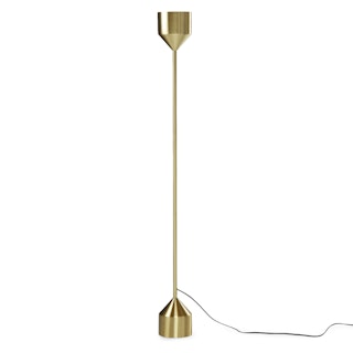 Barbell Floor Lamp - Brass