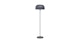 Oslo Charcoal Floor Lamp - Gallery View 1 of 9.