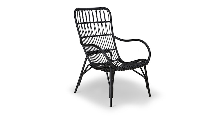 Medan Graphite Lounge Chair - Primary View 1 of 9 (Open Fullscreen View).