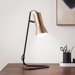 Torch Table Lamp - Black 