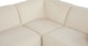 Sanna Magnet Ivory Left Corner Sectional - Gallery View 9 of 14.