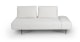 Divan Quartz White Right Chaise Lounge - Gallery View 3 of 11.