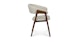 Josra Welsh Taupe Walnut Dining Chair - Gallery View 3 of 10.