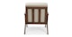 Otio Welsh Taupe Walnut Lounge Chair - Gallery View 5 of 11.