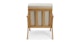 Otio Welsh Taupe Oak Lounge Chair - Gallery View 5 of 11.