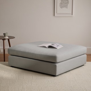 Beta 45" Ottoman - Welsh Gray