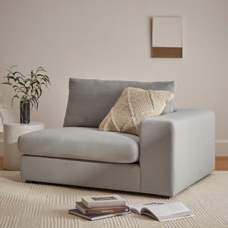 Beta 49" Right Arm Chair Module - Welsh Gray