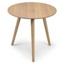 Amoeba Side Table - White Oak