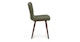 Sede Olio Green Walnut Dining Chair - Gallery View 3 of 11.