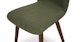 Sede Olio Green Walnut Dining Chair - Gallery View 7 of 11.