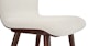 Sede Vintage White Walnut Dining Chair - Gallery View 7 of 12.
