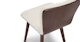 Sede Vintage White Walnut Dining Chair - Gallery View 9 of 12.