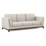 Ceni 83" Sofa - Chalk Gray