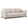 Ceni 83" Sofa - Chalk Gray