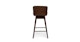 Sede Olio Green Walnut Swivel Counter Stool - Gallery View 5 of 12.
