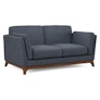 Ceni 61" Loveseat - Denim Blue