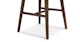 Sede Olio Green Walnut Counter Stool - Gallery View 5 of 11.