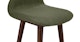 Sede Olio Green Walnut Counter Stool - Gallery View 8 of 11.