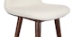 Sede Vintage White Walnut Counter Stool - Gallery View 8 of 10.