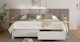 Pactera White King Storage Bed - Gallery View 2 of 16.