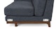 Ceni Denim Blue Corner Sectional - Gallery View 8 of 11.