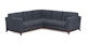 Ceni Denim Blue Corner Sectional - Gallery View 1 of 11.
