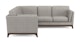 Ceni Quarry Gray Corner Sectional - Gallery View 2 of 11.