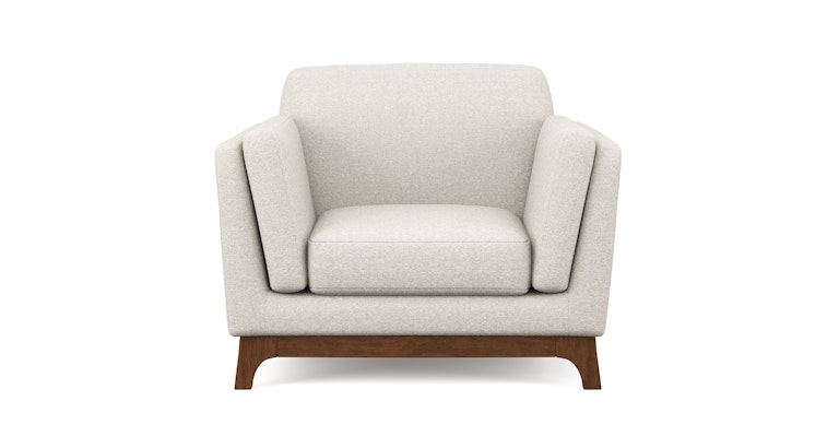 Ceni Chalk Gray Armchair - Primary View 1 of 9 (Open Fullscreen View).