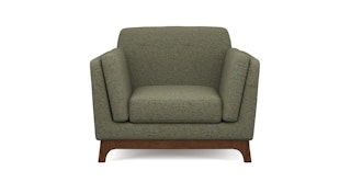 Ceni Hemlock Green Armchair