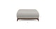 Ceni Quarry Gray Ottoman - Gallery View 8 of 8.