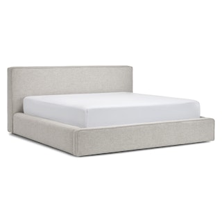 Cigar King Storage Bed - Birch Ivory
