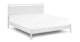 Lenia Panel White King Bed - Gallery View 1 of 14.