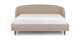 Kayra Lunaria Sandstone Bouclé King Bed - Gallery View 3 of 14.