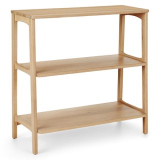 Krossa 36" Shelving Unit, Short - White Oak