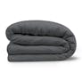 Leni King Cotton Gauze Duvet Cover - Charcoal