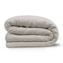 Leni King Cotton Gauze Duvet Cover - Light Taupe 