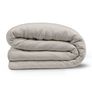 Leni Queen Cotton Gauze Duvet Cover - Light Taupe
