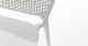 Dot White Stackable Dining Chair - Gallery View 7 of 8.