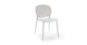 Dot White Stackable Dining Chair - Gallery View 1 of 8.