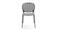 Dot Graphite Stackable Dining Chair - Gallery View 3 of 11.