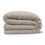 Leni Queen Cotton Gauze Duvet Cover - Taupe