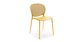 Dot Sun Yellow Stackable Dining Chair - Gallery View 1 of 11.