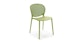 Dot Citrus Green Stackable Dining Chair - Gallery View 1 of 11.