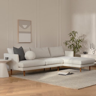 Burrard 112" Right Sectional - Seasalt Ivory