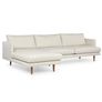 Burrard 112" Left Sectional - Seasalt Ivory